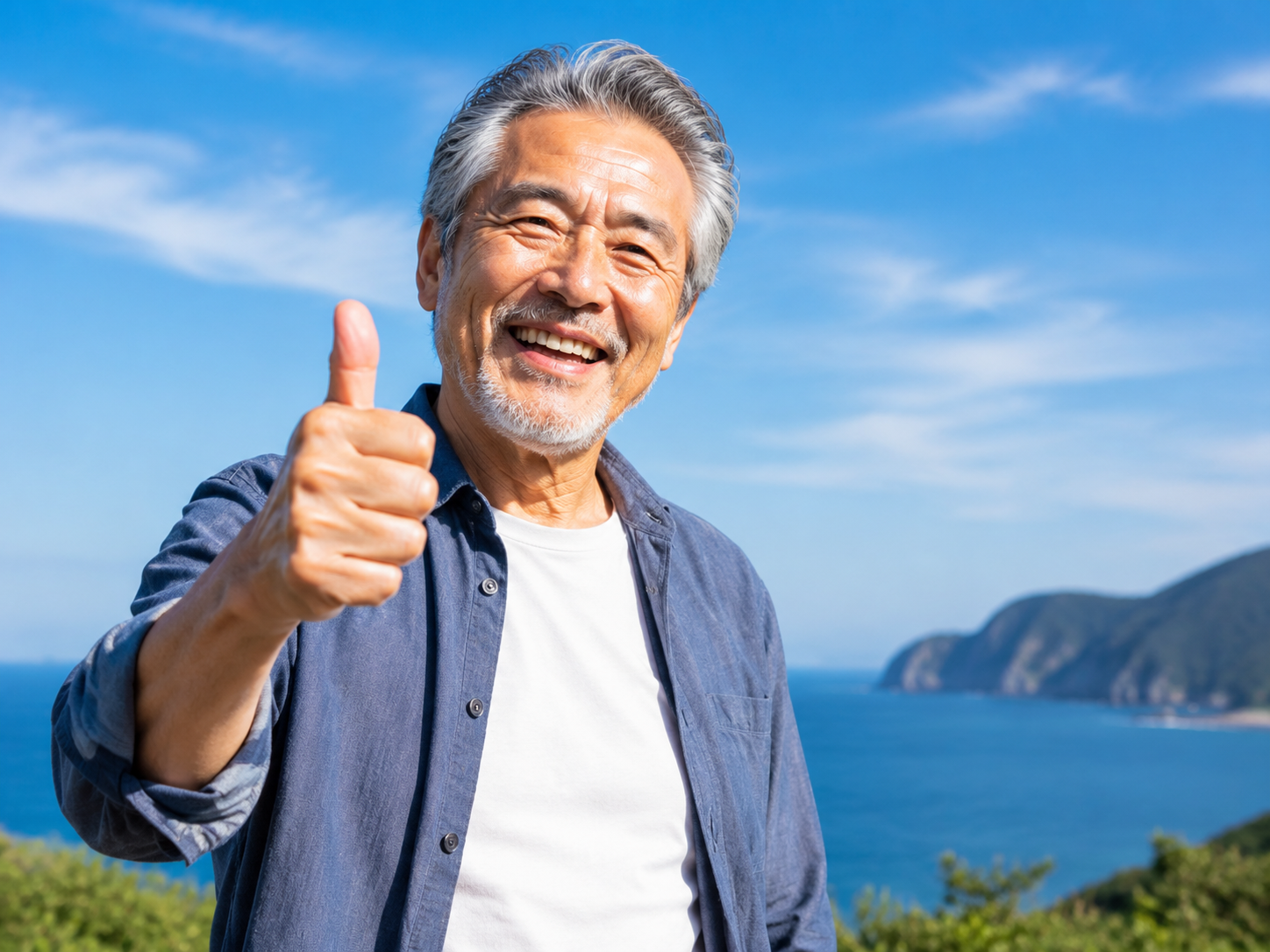 自信に満ちた男性のイメージ